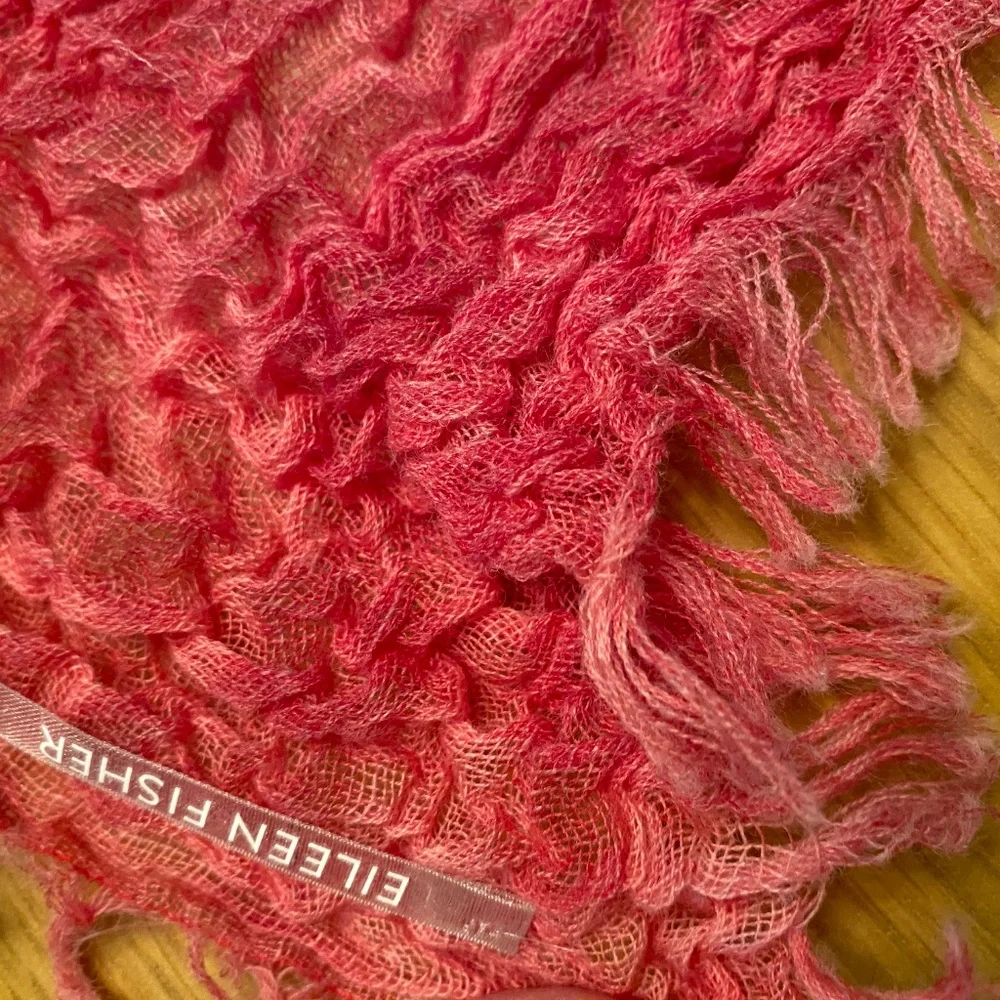 New Textured Maltinto Wool Gauze Scarf Wrap - never worn - Picture 2 of 5